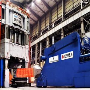 雙柱泵控18500噸油壓機及配套750噸·米鍛造操作機